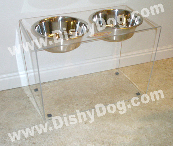 12" Dishy Dog diner - (3-quart bowls)